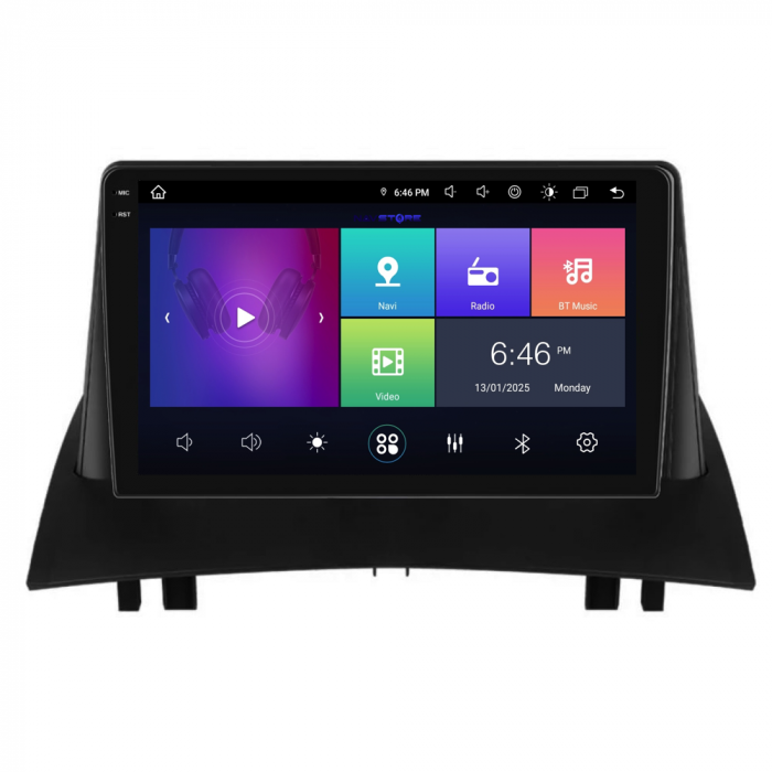 Navigatie Dedicata Renault Megane 2 (2002-2009), 9 Inch, 8Gb Ram, 256Gb stocare, Carplay [7]
