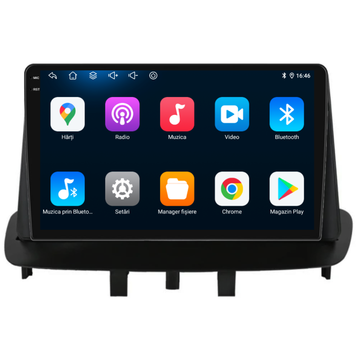 Navigatie Dedicata Renault Megane 3 (2008-2015), 9 Inch, 6Gb Ram, 128Gb stocare, CarPlay [5]