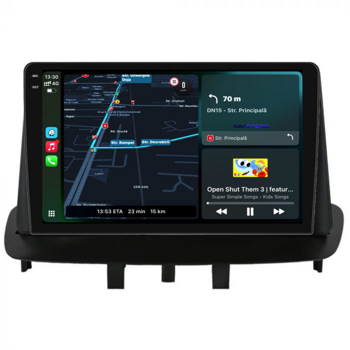 Navigatie Dedicata Renault Megane 3 (2008-2015),QuadCore, 9 Inch, 4Gb Ram, 64Gb stocare, CarPlay [2]