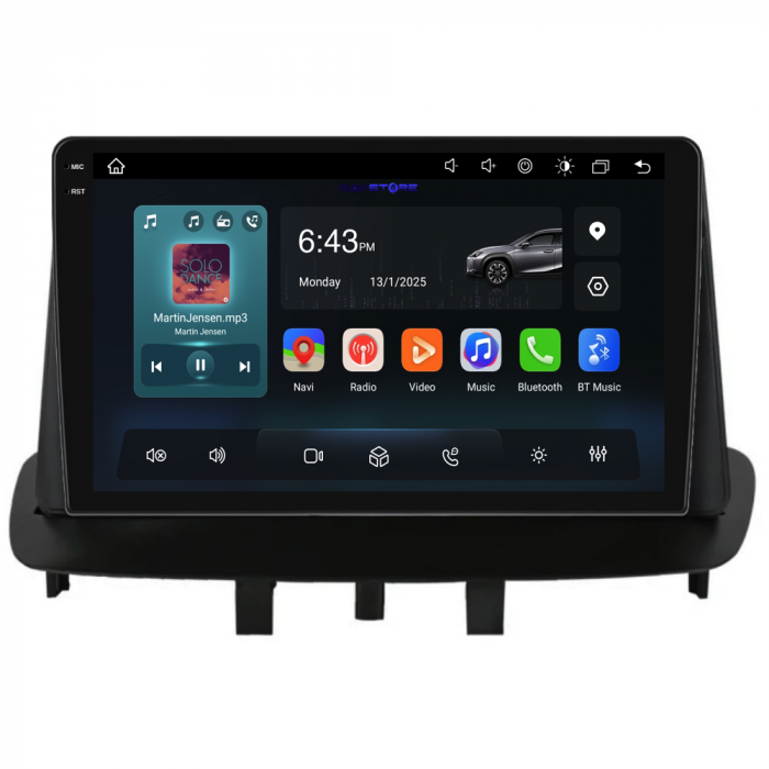 Navigatie Dedicata Renault Megane 3 (2008-2015),QuadCore, 9 Inch, 4Gb Ram, 64Gb stocare, CarPlay [5]