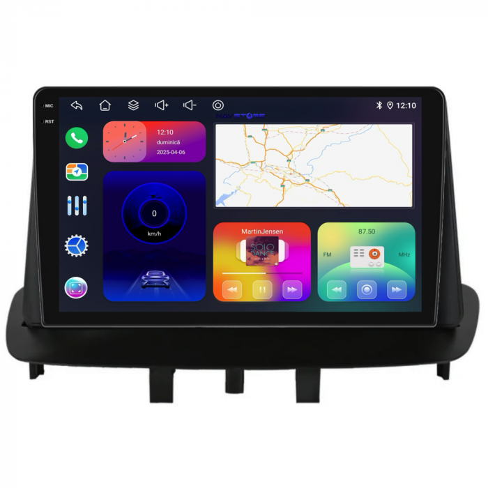 Navigatie Dedicata Renault Megane 3 (2008-2015),QuadCore, 9 Inch, 4Gb Ram, 64Gb stocare, CarPlay [6]