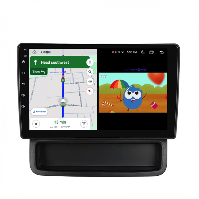 Navigatie Dedicata Renault Trafic (2010 - 2014), 10Inch, 1Gb Ram, 32Gb Stocare, Carplay [5]