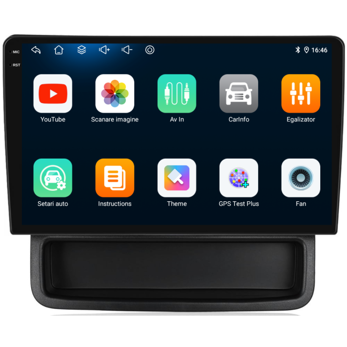 Navigatie Dedicata Renault Trafic (2010-2014), 10Inch, 2Gb Ram, 32Gb Stocare, Carplay [6]