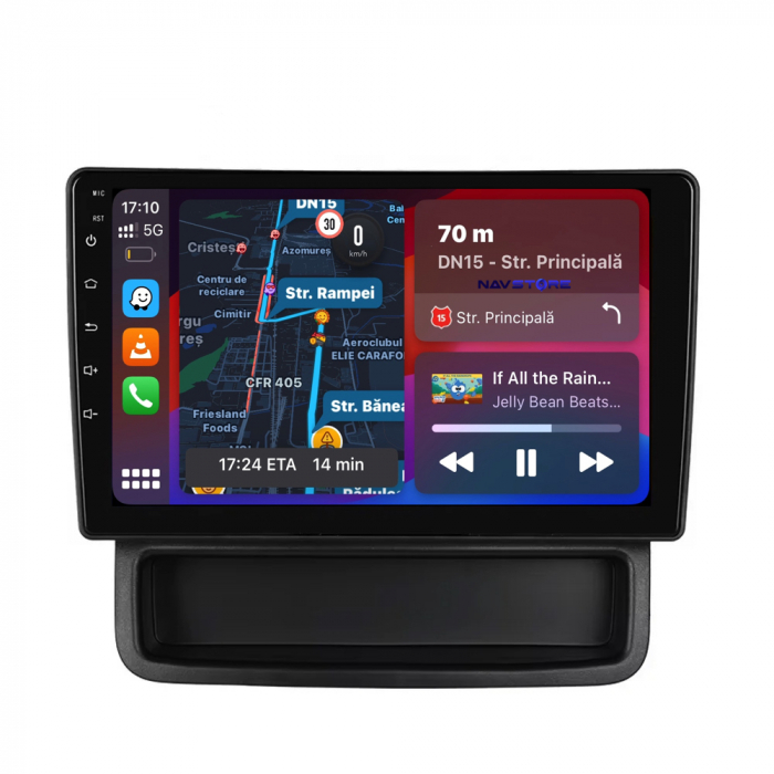 Navigatie Dedicata Renault Trafic (2010 - 2014), 10Inch, 4Gb Ram, 64Gb Stocare, Carplay [3]
