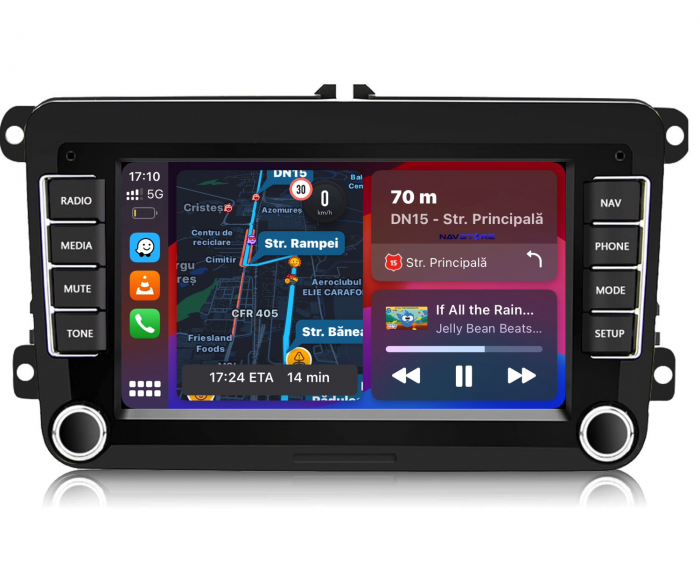 Navigatie Dedicata Seat, 7Inch, 2Gb Ram, 64Gb stocare, Apple Carplay/Android Auto [3]
