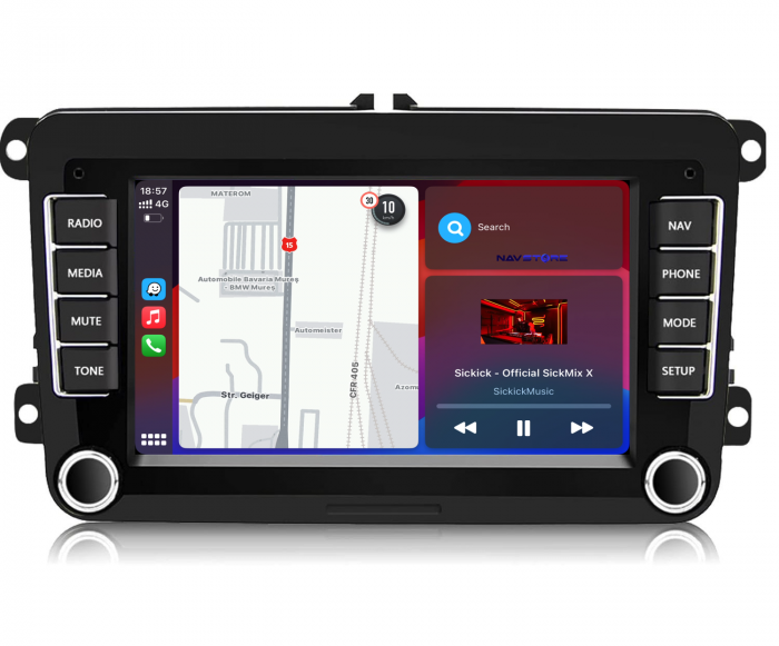 Navigatie Dedicata Seat, 7Inch, 2Gb Ram, 64Gb stocare, Apple Carplay/Android Auto [1]
