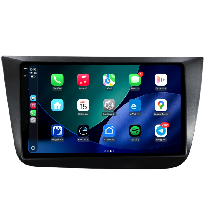 Navigatie Dedicata Seat Altea (2004-2015), 2K, 4Gb Ram, 64Gb stocare, Carplay [3]
