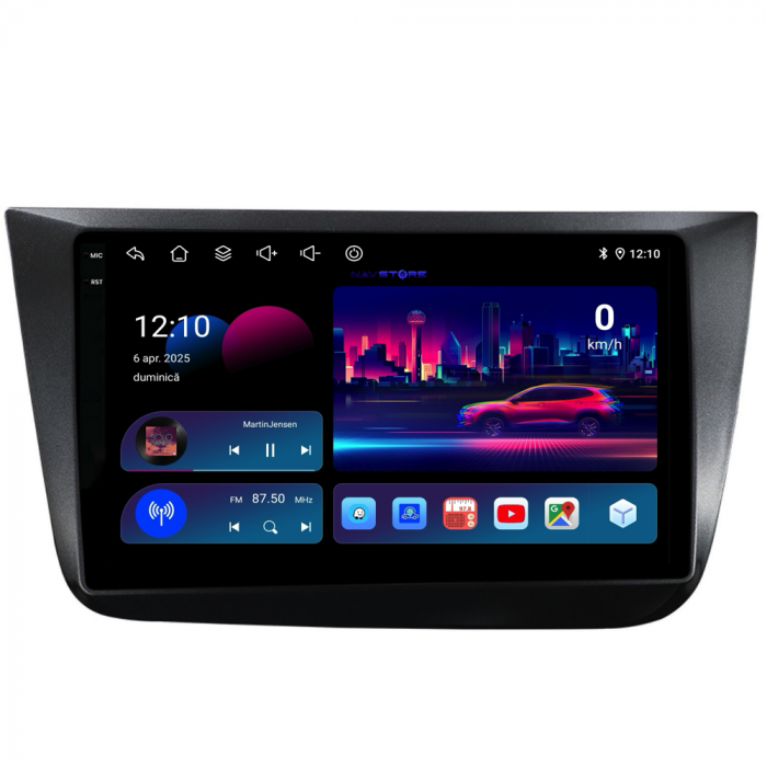 Navigatie Dedicata Seat Altea (2004-2015), 2K, 4Gb Ram, 64Gb stocare, Carplay [4]