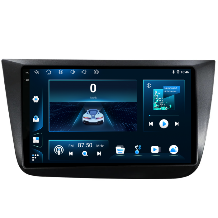 Navigatie Dedicata Seat Altea (2004-2015), 9 Inch, 4Gb Ram, 64Gb stocare, Carplay [7]