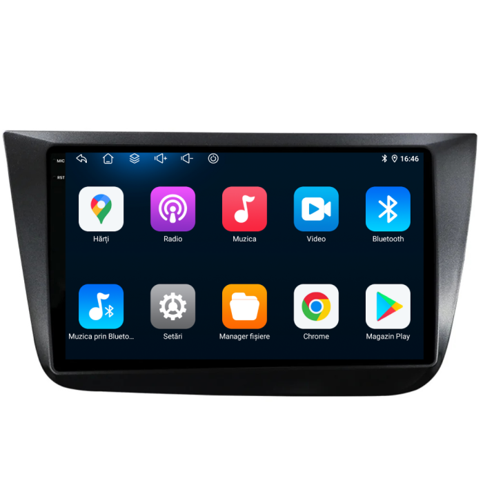 Navigatie Dedicata Seat Altea (2004-2015),QuadCore, 9 Inch, 4Gb Ram, 64Gb stocare, Carplay [5]