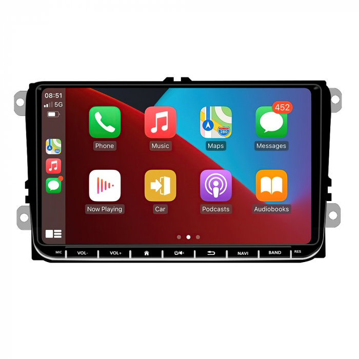 Navigatie Dedicata Skoda, Android, 9Inch, 4Gb Ram, 64Gb stocare, Bluetooth, WiFi, Waze, Canbus [2]