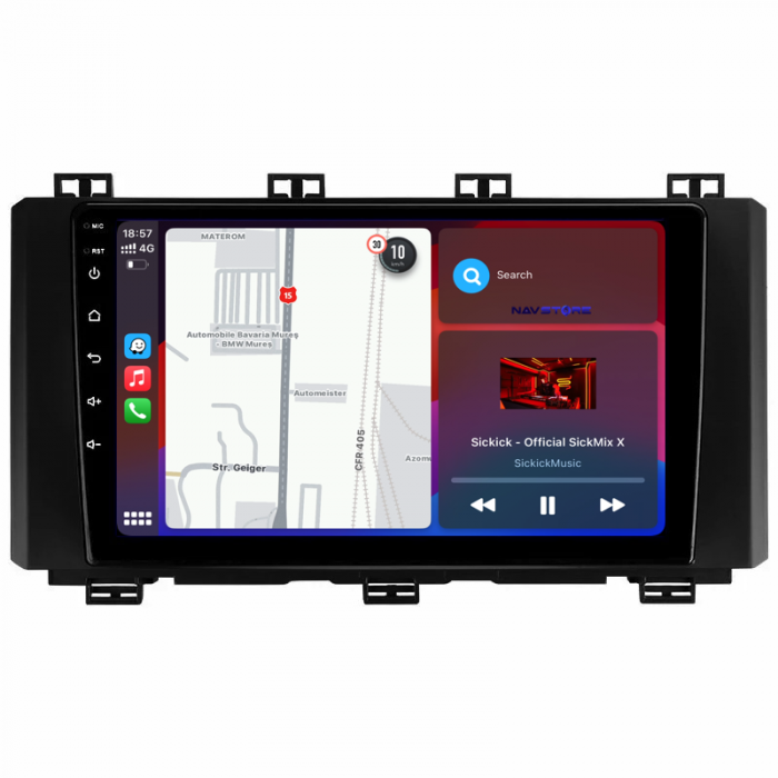 Navigatie Dedicata Seat Ateca (2016 - 2021), 9Inch, 8Gb Ram, 256Gb Stocare, Carplay [3]