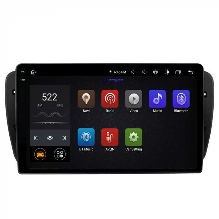 Navigatie Dedicata Seat Ibiza (2008-2016), 9Inch 4Gb Ram, 64Gb Stocare, Carplay [6]