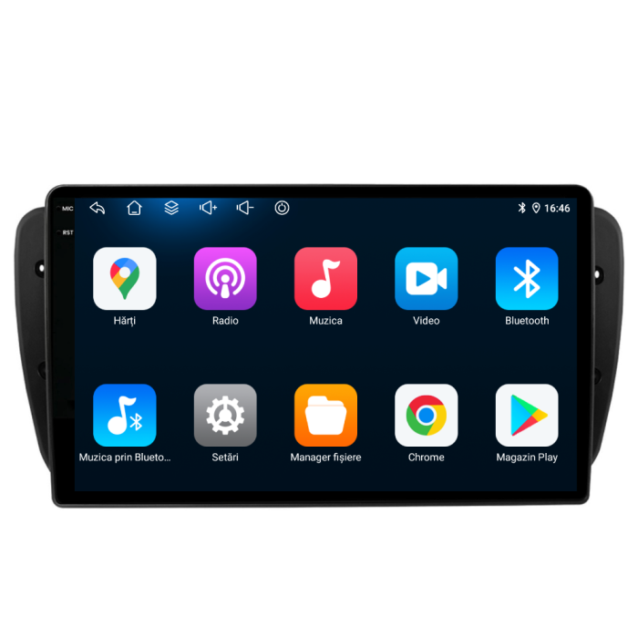Navigatie Dedicata Seat Ibiza (2008-2016), 9Inch 6Gb Ram, 128Gb Stocare, Carplay [5]