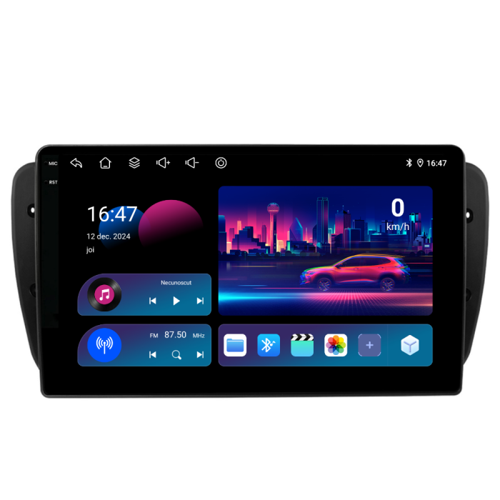 Navigatie Dedicata Seat Ibiza (2008-2016), 9Inch 8Gb Ram, 256Gb Stocare, Carplay [4]