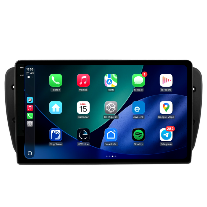 Navigatie Dedicata Seat Ibiza (2008-2016), 9Inch 8Gb Ram, 256Gb Stocare, Carplay [3]