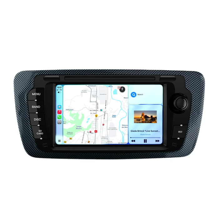 Navigatie Dedicata Seat Ibiza (2009 - 2013), 7Inch, 2Gb Ram, 32Gb Stocare, Carplay [3]
