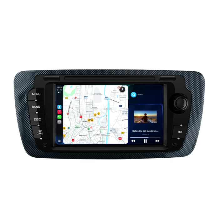 Navigatie Dedicata Seat Ibiza (2009 - 2013), 7Inch, 4Gb Ram, 64Gb Stocare, Carplay [1]