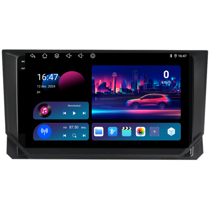 Navigatie Dedicata Seat Ibiza (2017 - 2025), 9Inch, 2Gb Ram, 32Gb Stocare, Carplay [4]