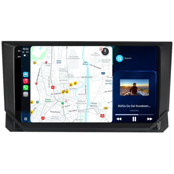 Navigatie Dedicata Seat Ibiza (2017 - 2025), 9Inch, 4Gb Ram, 64Gb Stocare, Carplay [2]