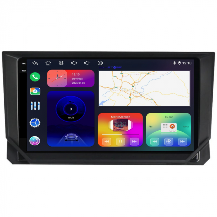 Navigatie Dedicata Seat Ibiza (2017 - 2025), 9Inch, 6Gb Ram, 128Gb Stocare, Carplay [6]