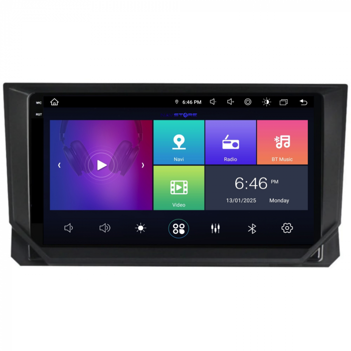 Navigatie Dedicata Seat Ibiza (2017 - 2025), 2K, 8Gb Ram, 256Gb Stocare, Carplay [7]