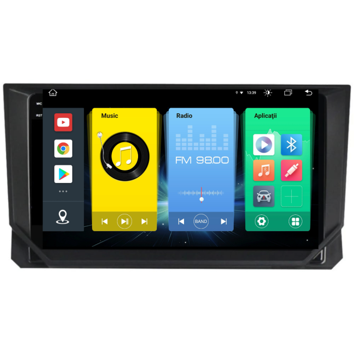 Navigatie Dedicata Seat Ibiza (2017 - 2025), 9Inch, 8Gb Ram, 256Gb Stocare, Carplay [7]