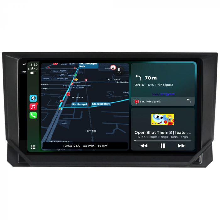 Navigatie Dedicata Seat Ibiza (2017 - 2025),QuadCore, 9Inch, 4Gb Ram, 64Gb Stocare, Carplay [2]