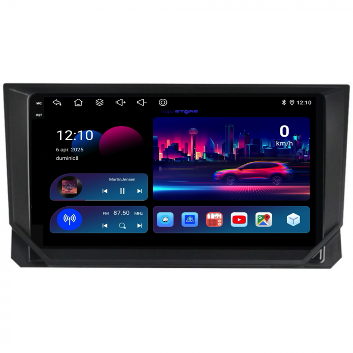 Navigatie Dedicata Seat Ibiza (2017 - 2025),QuadCore, 9Inch, 4Gb Ram, 64Gb Stocare, Carplay [4]
