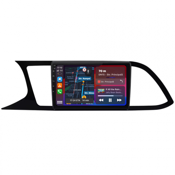 Navigatie Dedicata Seat Leon 3 (2013-2020), 9 Inch, 2Gb Ram, 64Gb stocare, Carplay [2]