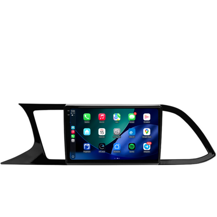 Navigatie Dedicata Seat Leon 3 (2013-2020), 9 Inch, 6Gb Ram, 128Gb stocare, Carplay [3]