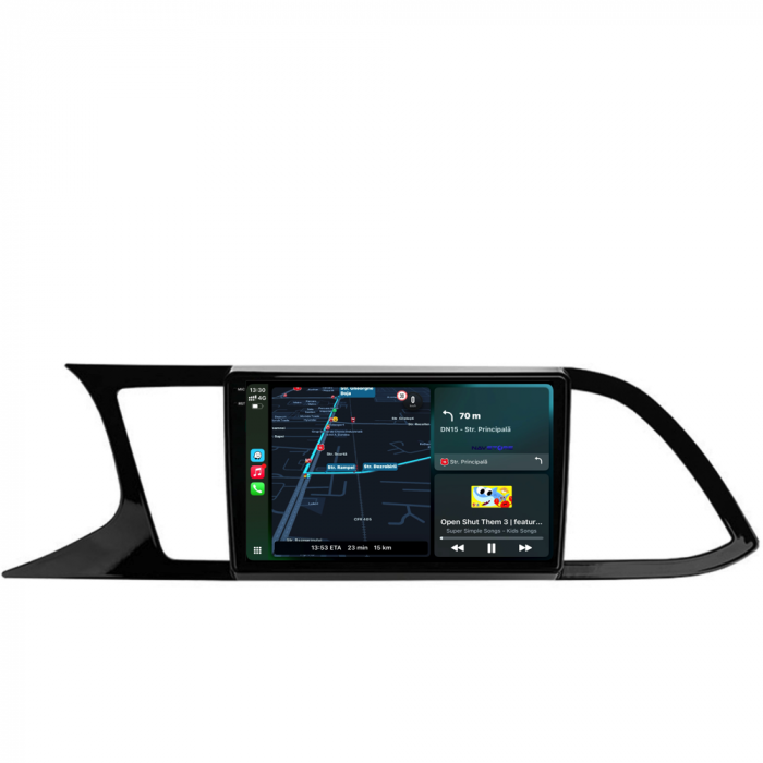 Navigatie Dedicata Seat Leon 3 (2013-2020), 9 Inch, 6Gb Ram, 128Gb stocare, Carplay [2]