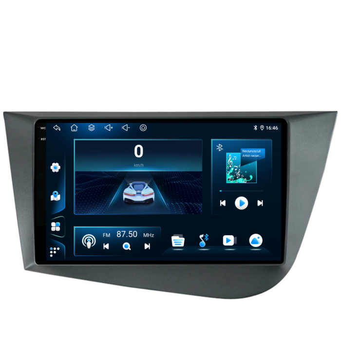 Navigatie Dedicata Seat Leon Mk2 (2005-2012), 9Inch, 6Gb Ram, 128Gb Stocare, Carplay [7]