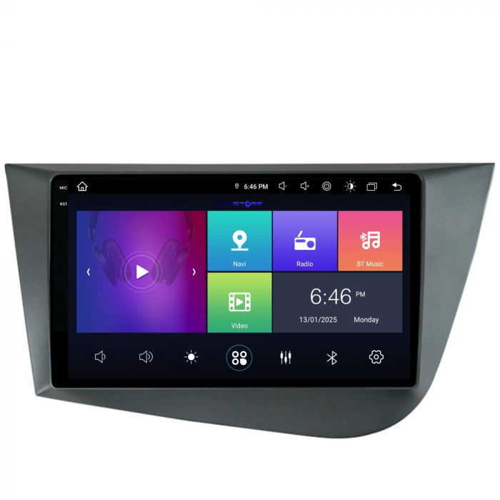 Navigatie Dedicata Seat Leon Mk2 (2005-2012), 9Inch, 8Gb Ram, 256Gb Stocare, Carplay [7]
