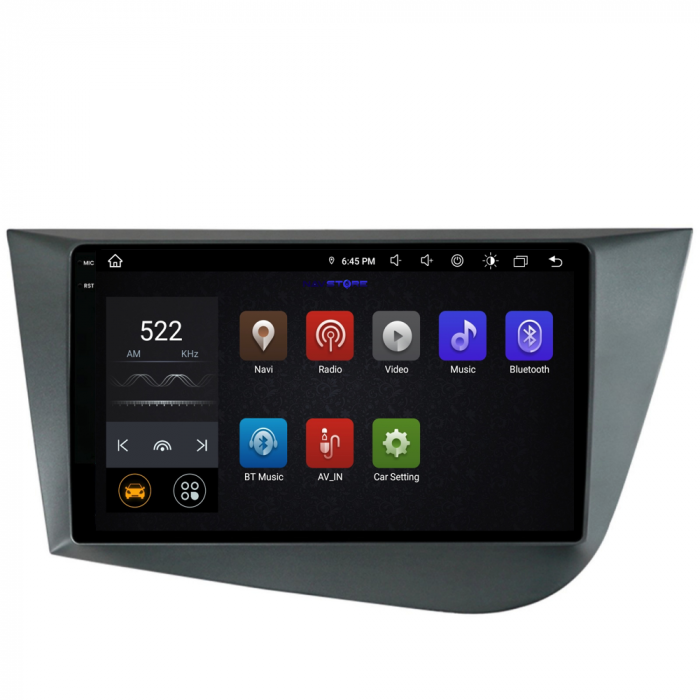 Navigatie Dedicata Seat Leon Mk2 (2005-2012), 9Inch, 8Gb Ram, 256Gb Stocare, Carplay [6]