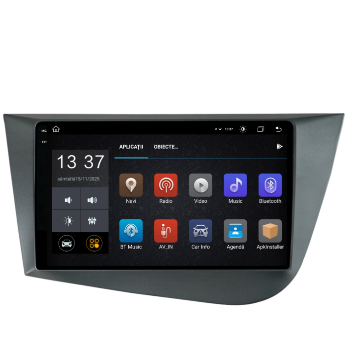 Navigatie Dedicata Seat Leon Mk2 (2005-2012), 9Inch, 8Gb Ram, 256Gb Stocare, Carplay [5]