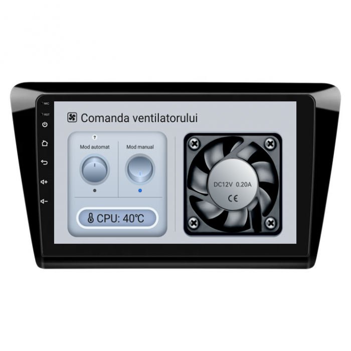 Navigatie Dedicata Seat Toledo (2013 - 2023) 9 Inch, 1Gb Ram, 32Gb stocare, Carplay [6]