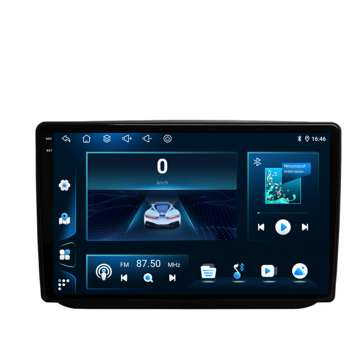 Navigatie Dedicata Skoda Fabia (2007-2014), 10Inch, 6Gb Ram, 128Gb Stocare, Carplay [7]