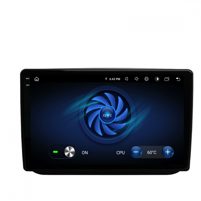 Navigatie Dedicata Skoda Fabia (2007-2014),QuadCore, 10Inch, 4Gb Ram, 64Gb Stocare, Carplay [7]