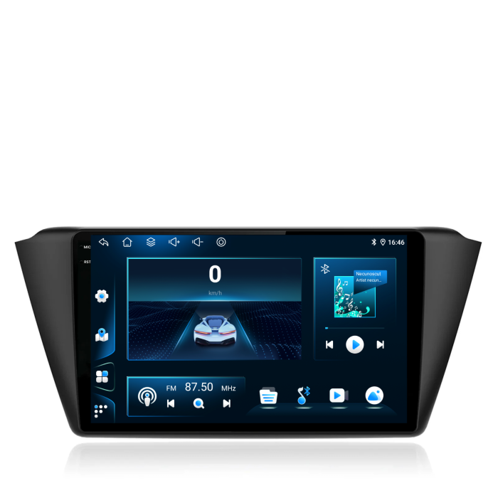 Navigatie Dedicata Skoda Fabia (2014-2019), 9Inch, 4Gb Ram, 64Gb Stocare, Carplay [7]