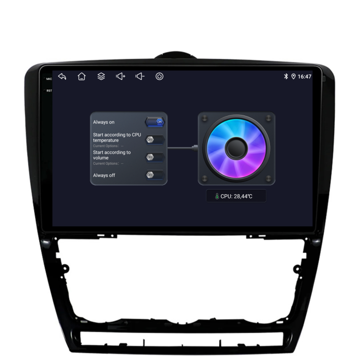 Navigatie Dedicata Skoda Octavia 2 (2004-2013), 10Inch, 6Gb Ram, 128Gb Stocare, Carplay [8]