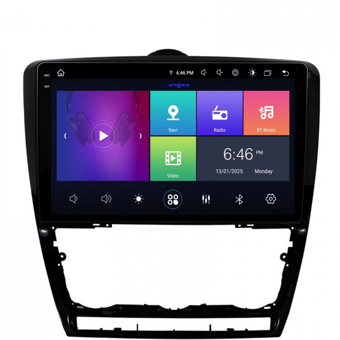 Navigatie Dedicata Skoda Octavia 2 (2004-2013), 10Inch,QuadCore, 4Gb Ram, 64Gb Stocare, Carplay [6]