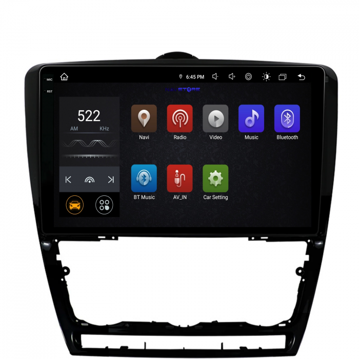 Navigatie Dedicata Skoda Octavia 2 (2004-2013), 10Inch,QuadCore, 4Gb Ram, 64Gb Stocare, Carplay [5]