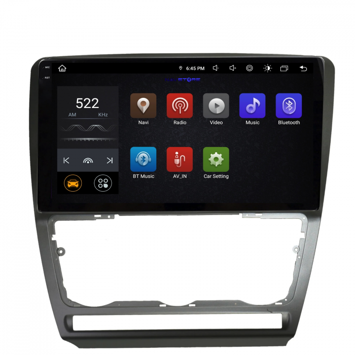 Navigatie Dedicata Skoda Octavia 2 (2004-2013), 10Inch,QuadCore, 4Gb Ram, 64Gb Stocare, Carplay [5]