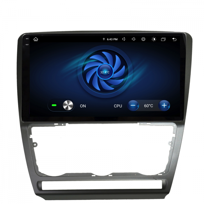 Navigatie Dedicata Skoda Octavia 2 (2004-2013), 10Inch,QuadCore, 4Gb Ram, 64Gb Stocare, Carplay [7]