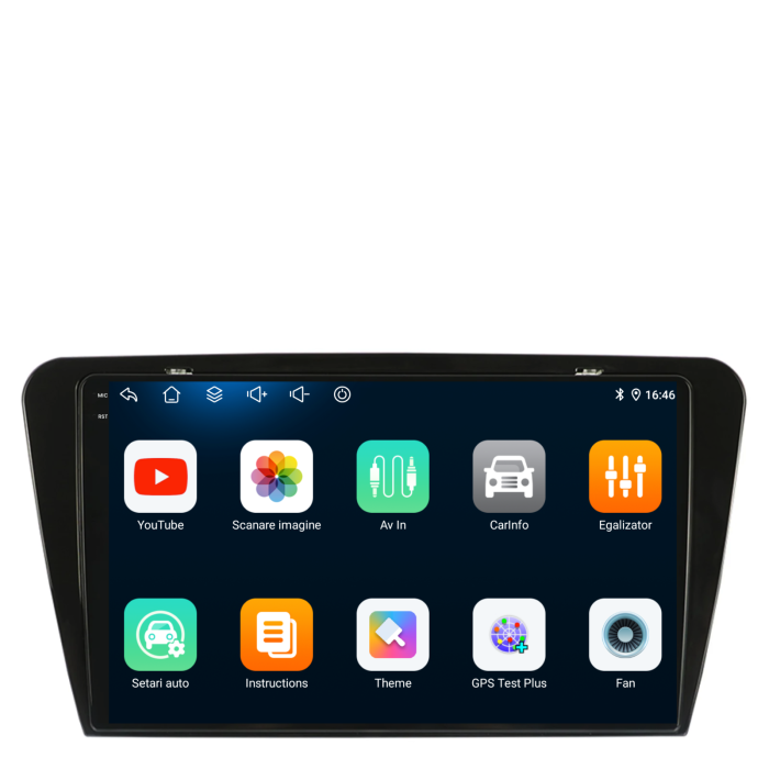 Navigatie Dedicata Skoda Octavia 3 (2013-2018), 10Inch, 2Gb Ram, 32Gb Stocare, Carplay [6]
