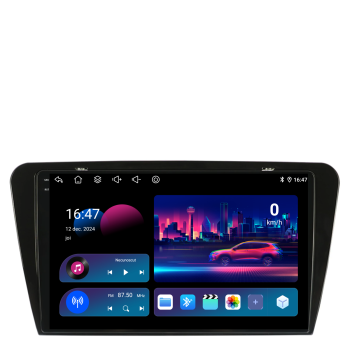 Navigatie Dedicata Skoda Octavia 3 (2013-2018), 10Inch, 2Gb Ram, 32Gb Stocare, Carplay [4]