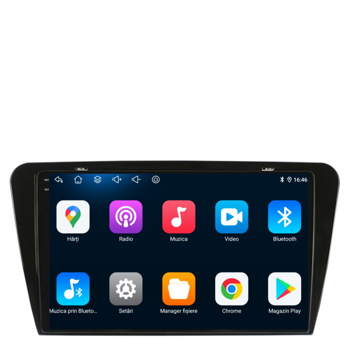 Navigatie Dedicata Skoda Octavia 3 (2013-2018), 10Inch, 4Gb Ram, 64Gb Stocare, Carplay [5]