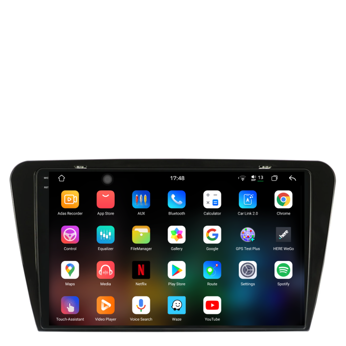 Navigatie Dedicata Skoda Octavia 3 (2013-2018), 2K, 12Gb Ram, 256Gb Stocare, Carplay [3]