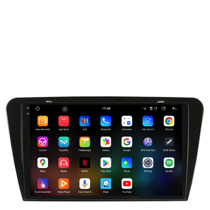 Navigatie Dedicata Skoda Octavia 3 (2013-2018), 2K, 12Gb Ram, 256Gb Stocare, Carplay [3]